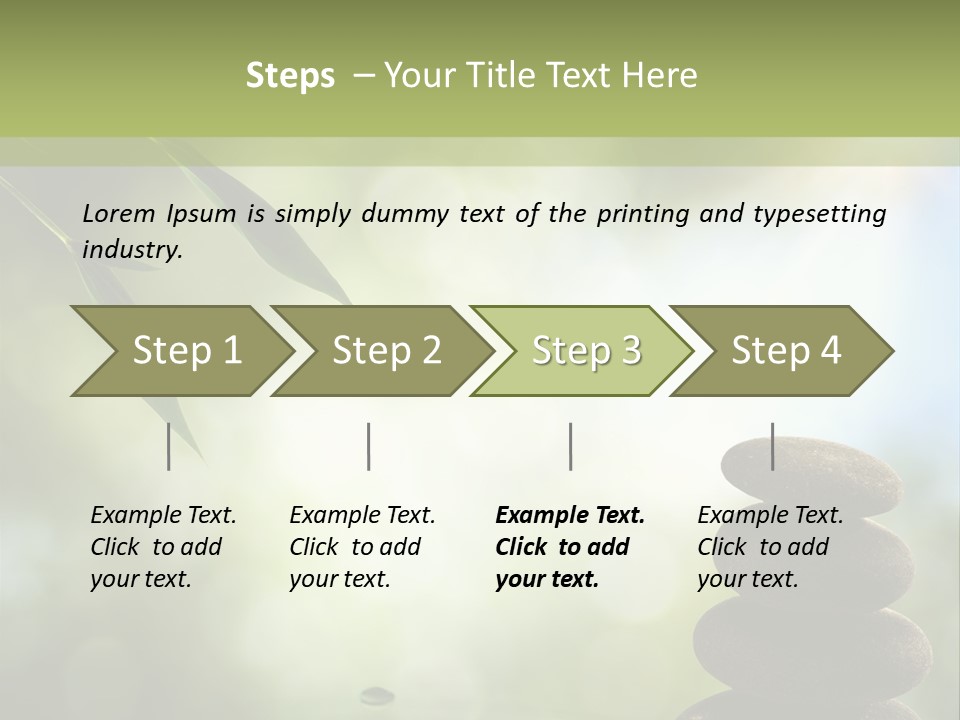 Outdoors Art Foliage PowerPoint Template