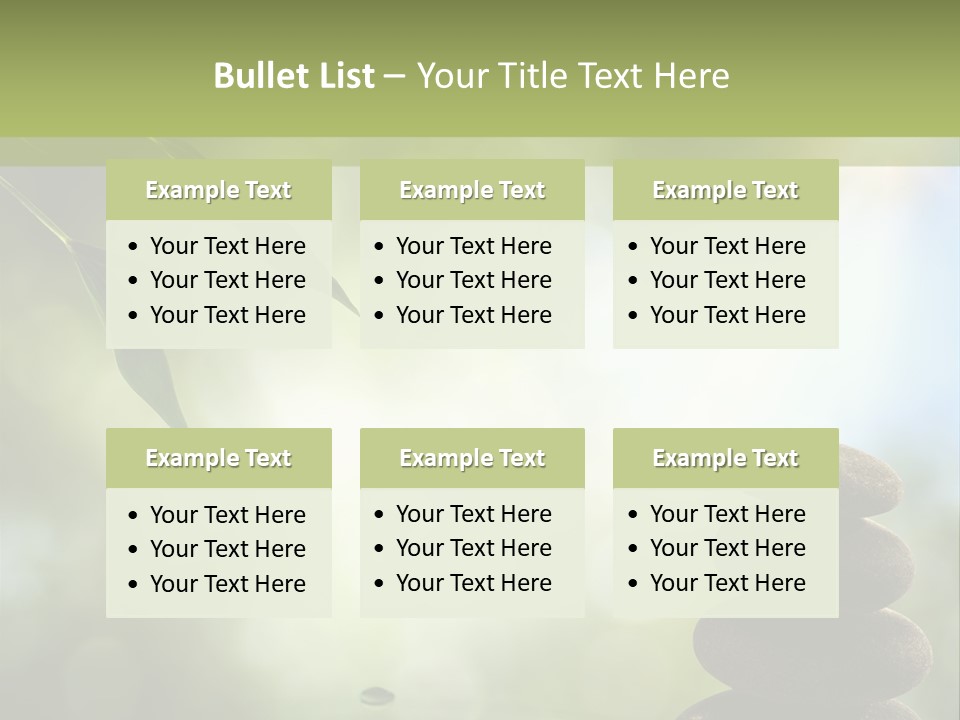 Outdoors Art Foliage PowerPoint Template