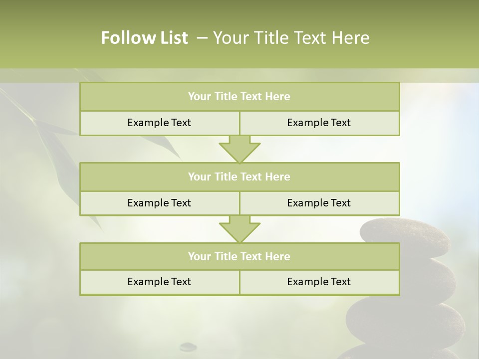 Outdoors Art Foliage PowerPoint Template