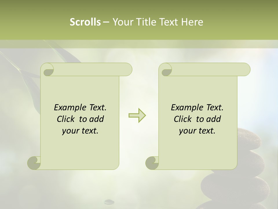 Outdoors Art Foliage PowerPoint Template