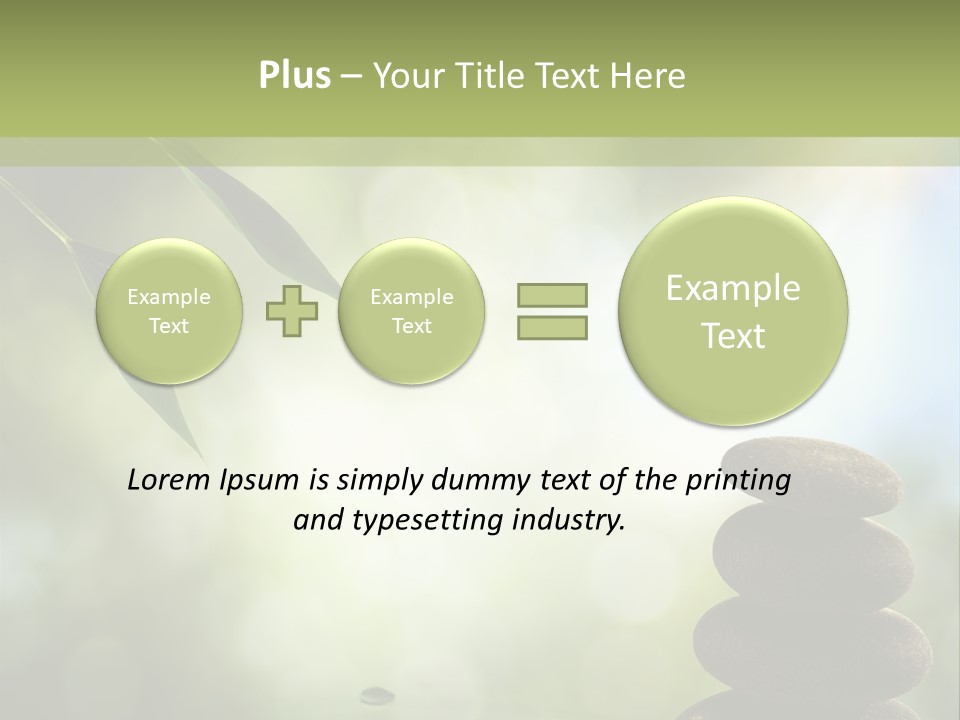 Outdoors Art Foliage PowerPoint Template