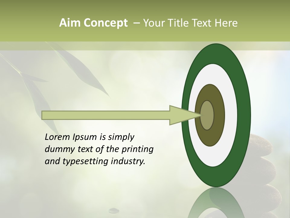 Outdoors Art Foliage PowerPoint Template