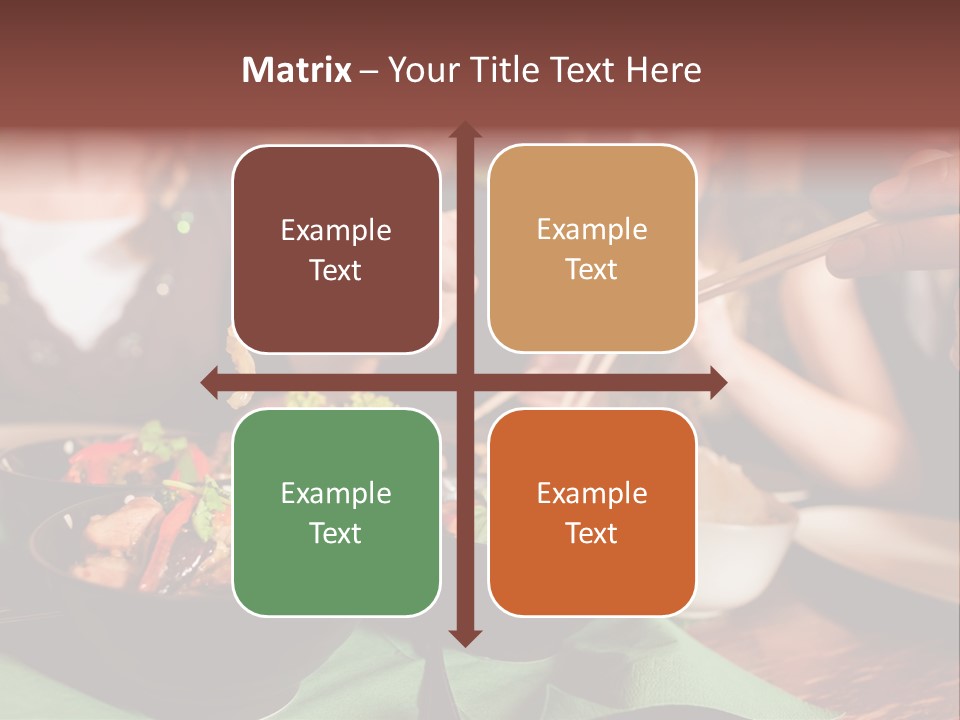 Lunch Dinner Joy PowerPoint Template