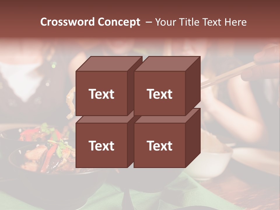 Lunch Dinner Joy PowerPoint Template