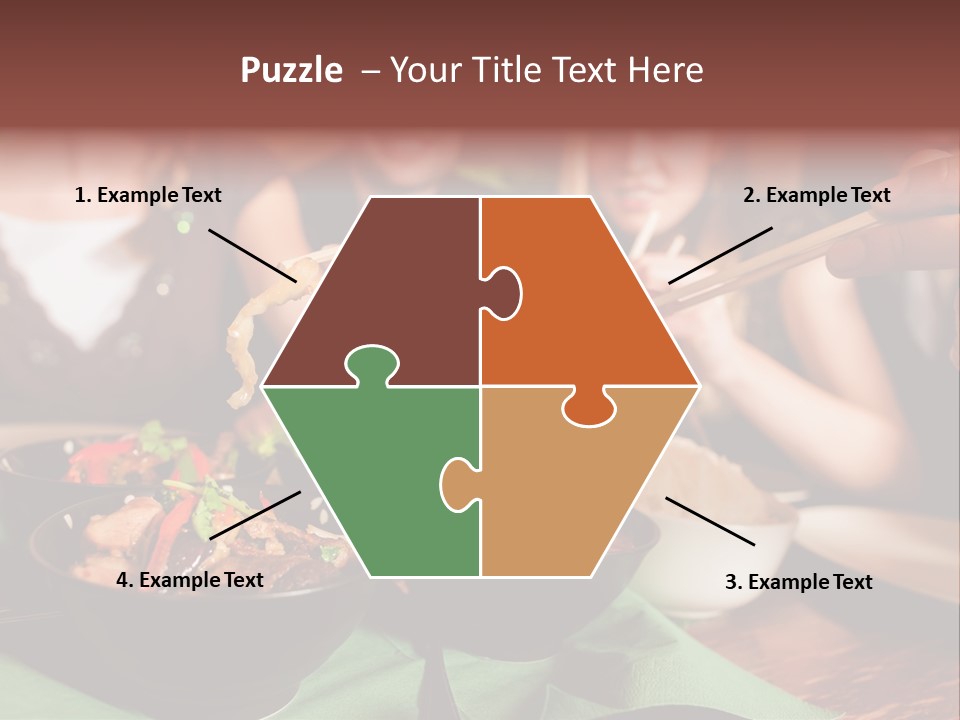 Lunch Dinner Joy PowerPoint Template