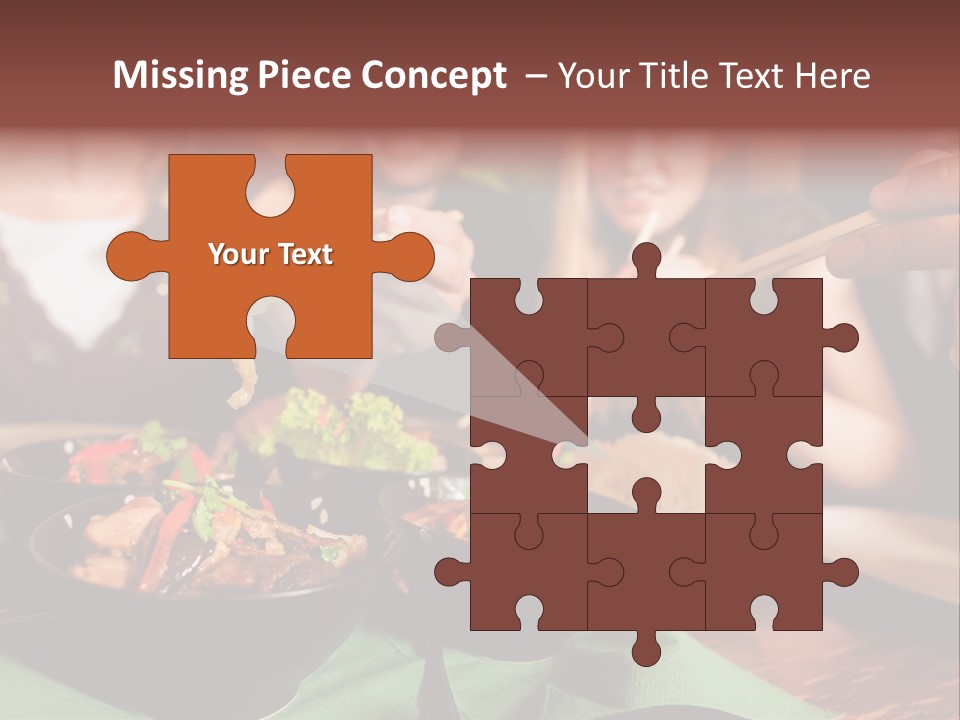 Lunch Dinner Joy PowerPoint Template