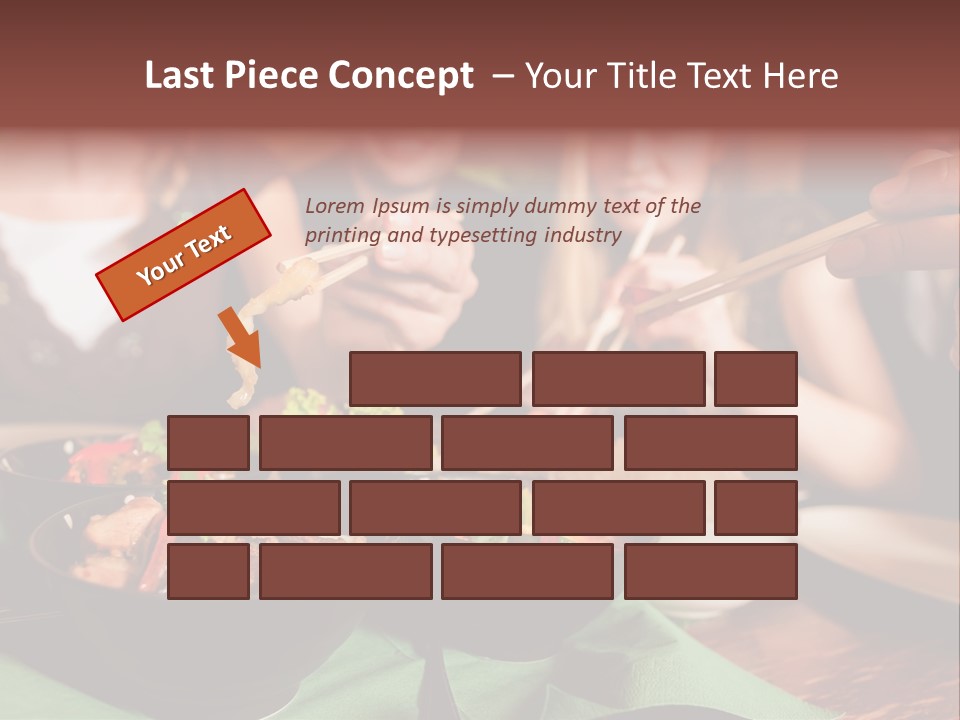 Lunch Dinner Joy PowerPoint Template