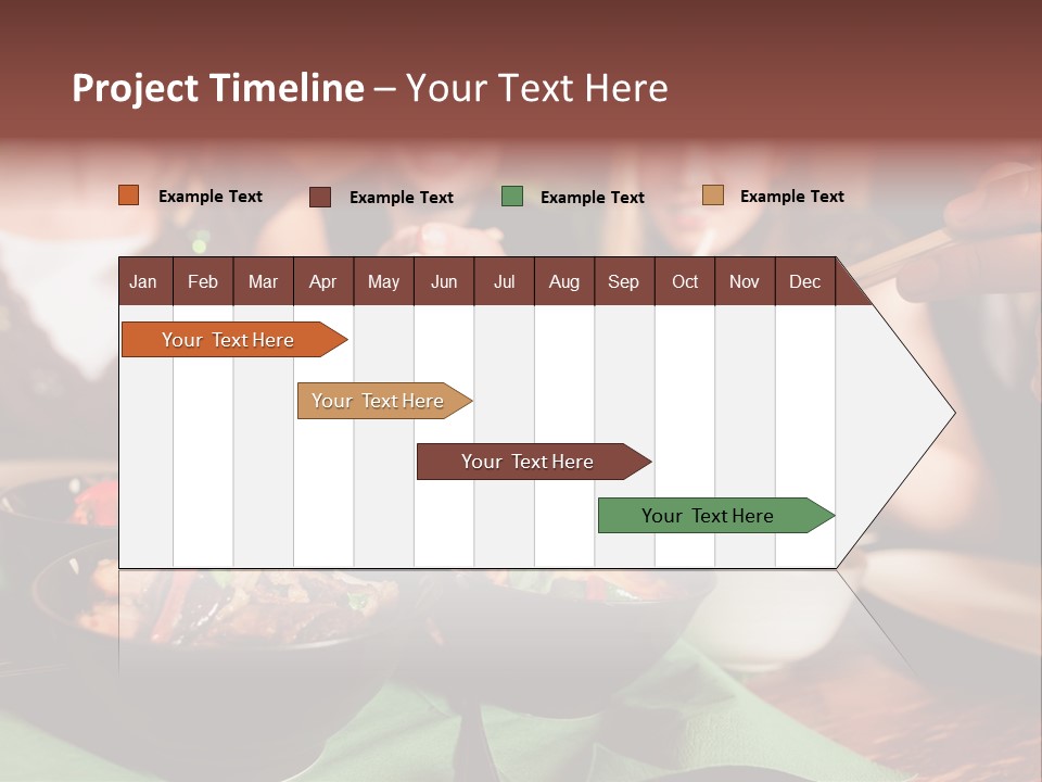 Lunch Dinner Joy PowerPoint Template