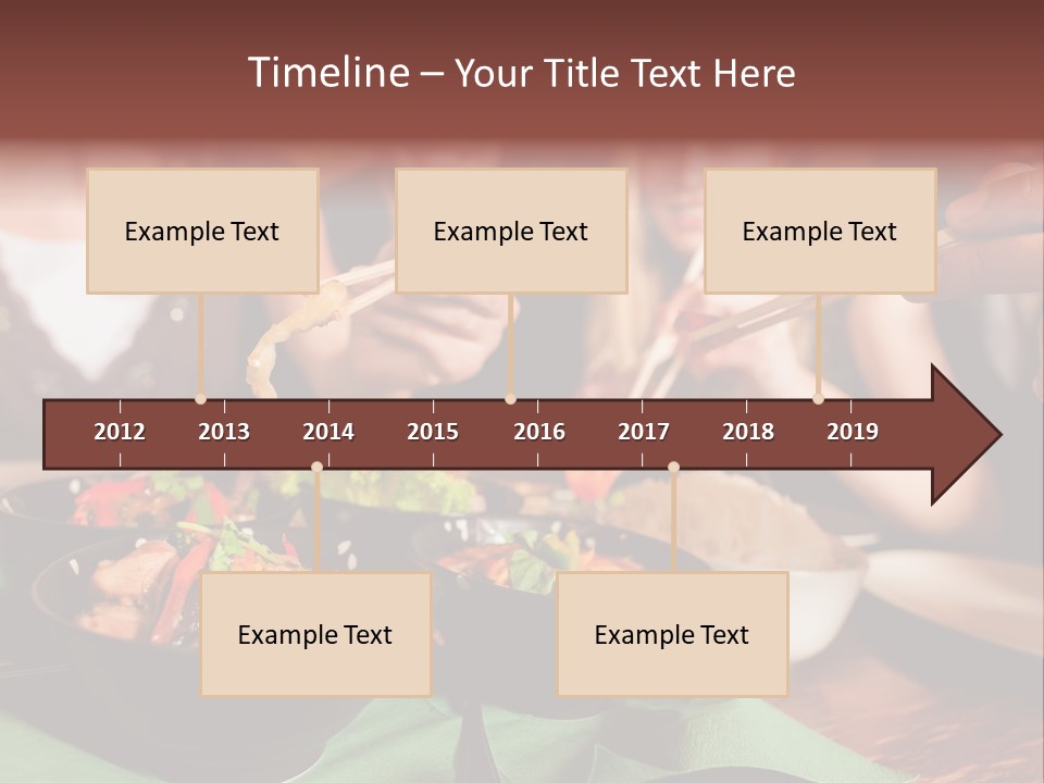 Lunch Dinner Joy PowerPoint Template