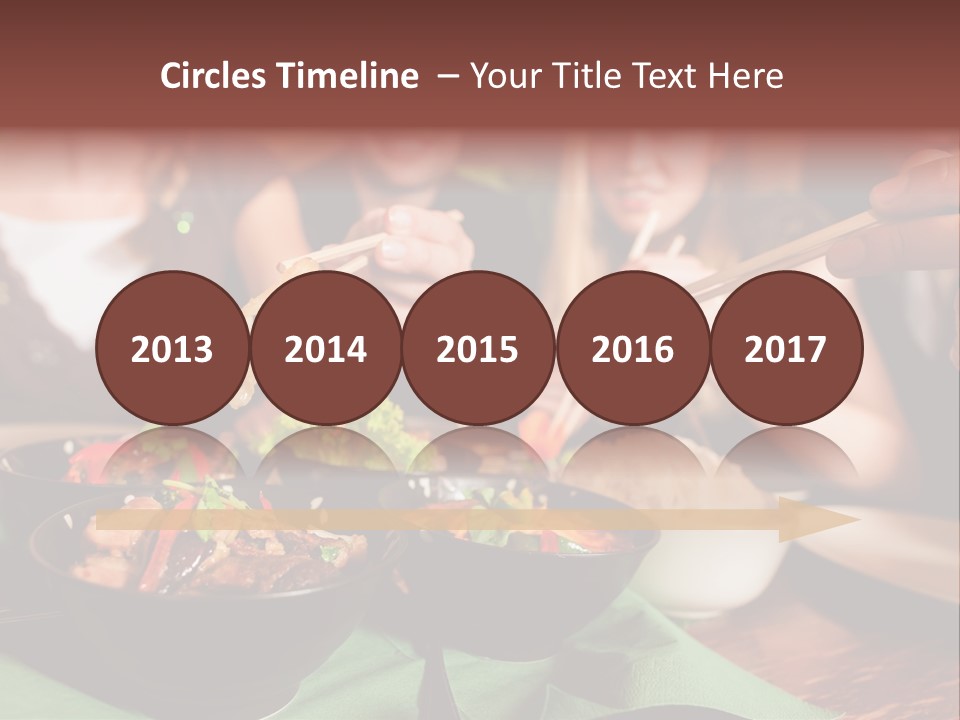 Lunch Dinner Joy PowerPoint Template