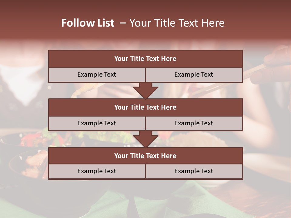 Lunch Dinner Joy PowerPoint Template