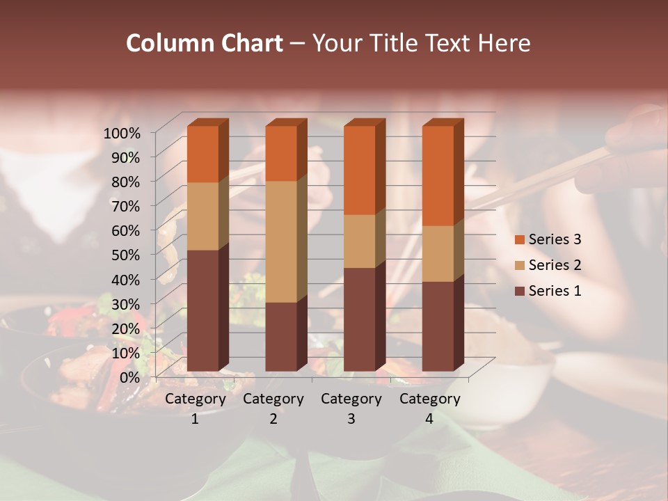 Lunch Dinner Joy PowerPoint Template