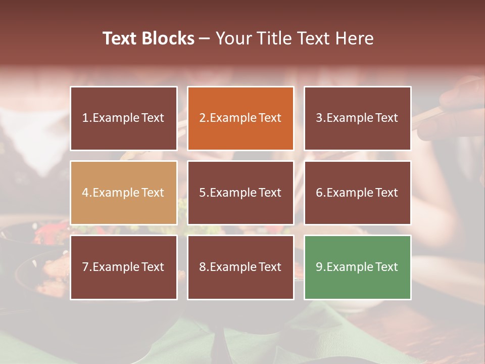 Lunch Dinner Joy PowerPoint Template