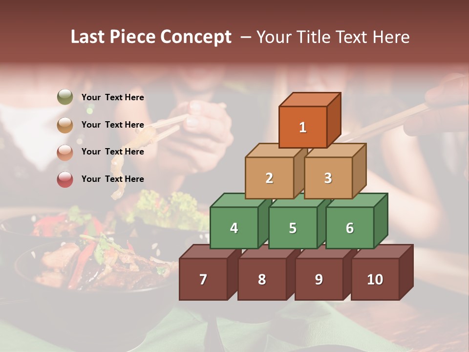 Lunch Dinner Joy PowerPoint Template