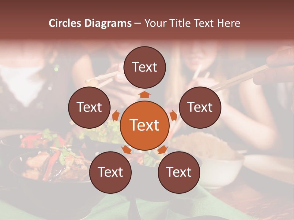 Lunch Dinner Joy PowerPoint Template