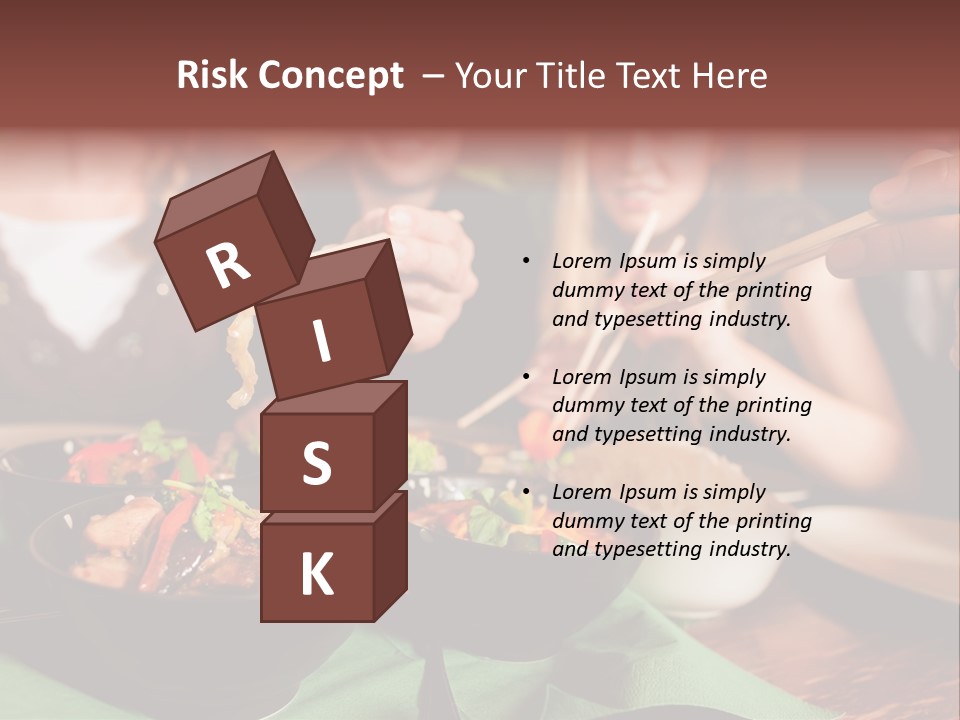 Lunch Dinner Joy PowerPoint Template