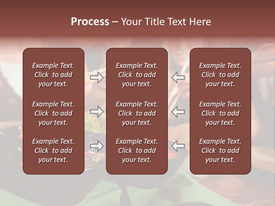 Lunch Dinner Joy PowerPoint Template