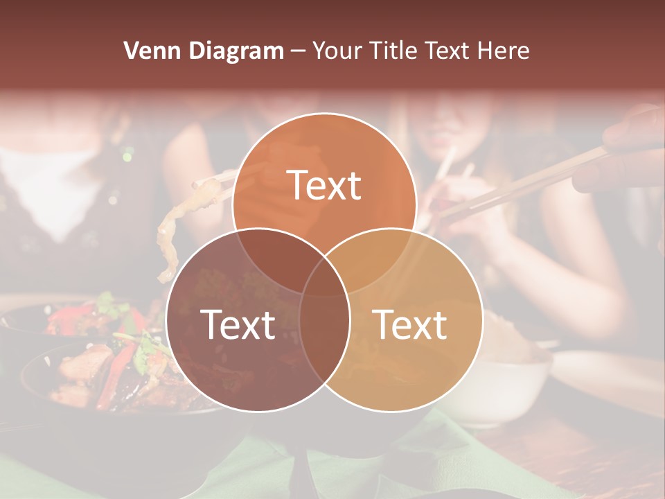 Lunch Dinner Joy PowerPoint Template