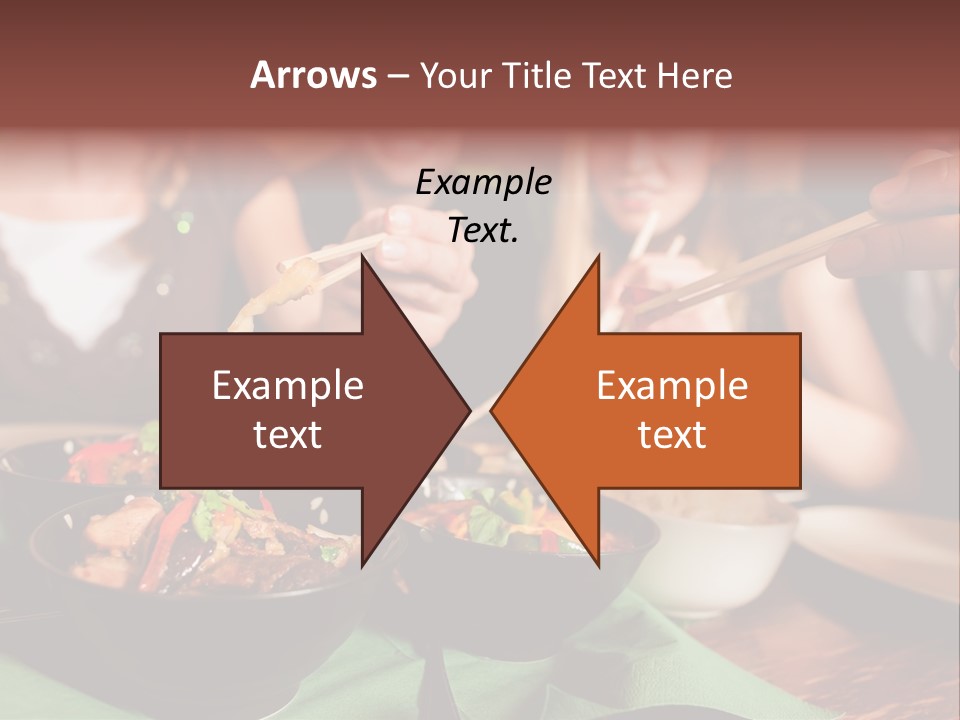 Lunch Dinner Joy PowerPoint Template