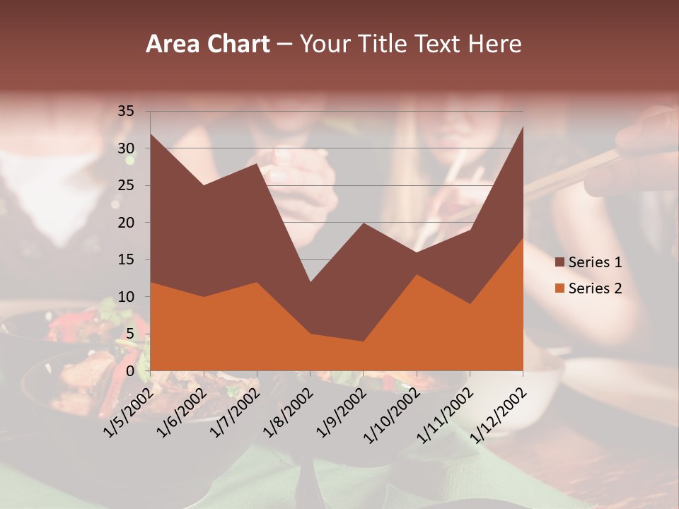 Lunch Dinner Joy PowerPoint Template
