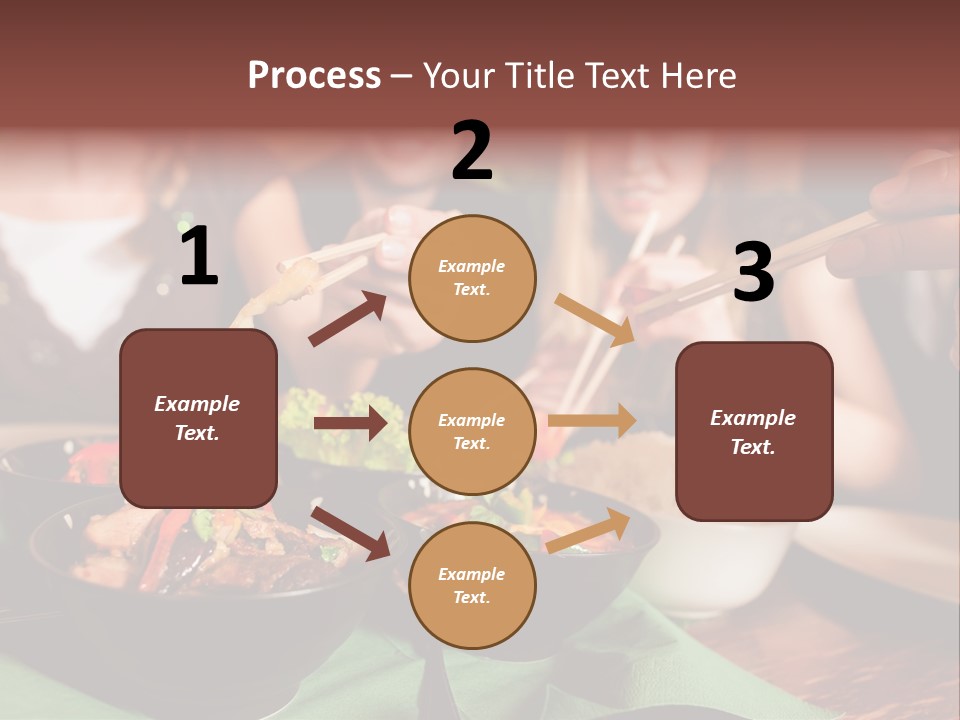 Lunch Dinner Joy PowerPoint Template