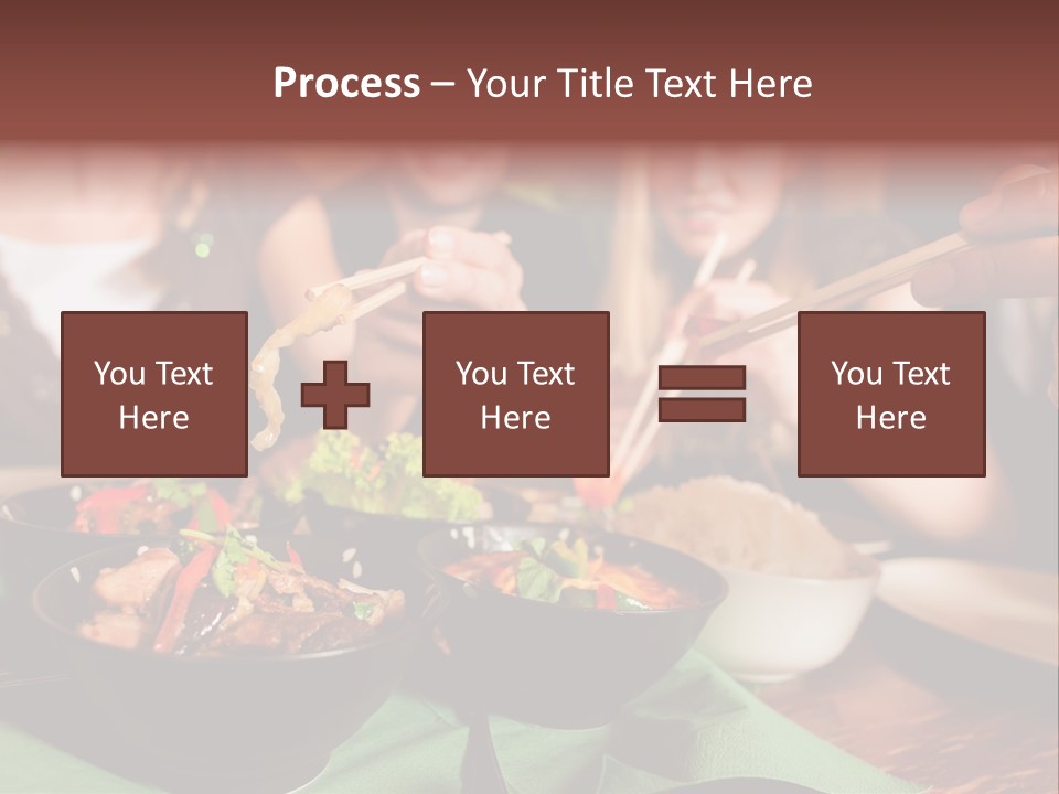 Lunch Dinner Joy PowerPoint Template