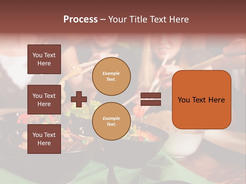Lunch Dinner Joy PowerPoint Template