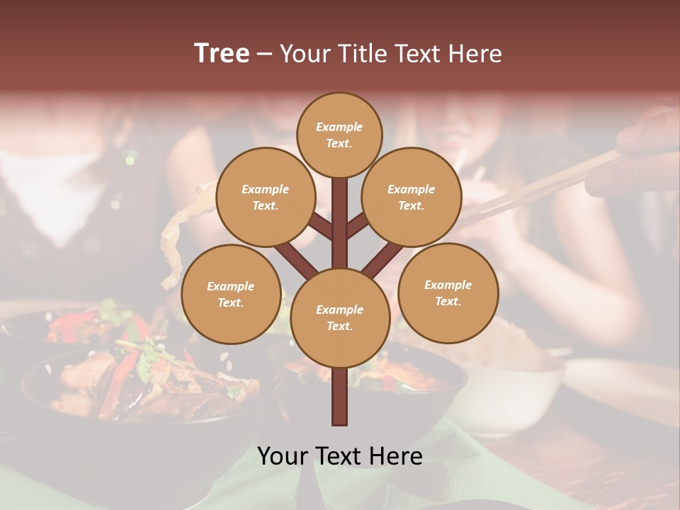 Lunch Dinner Joy PowerPoint Template