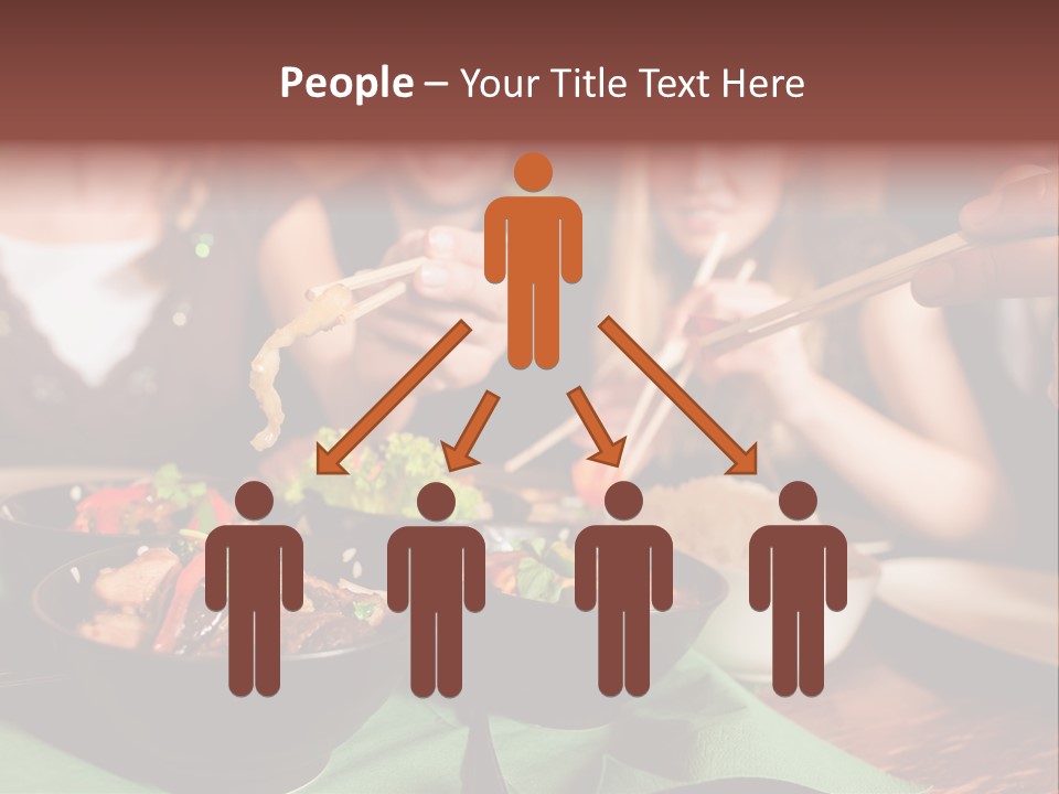 Lunch Dinner Joy PowerPoint Template