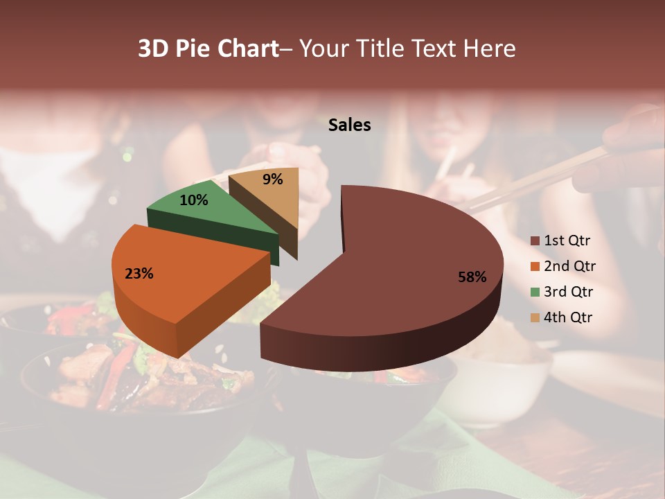 Lunch Dinner Joy PowerPoint Template