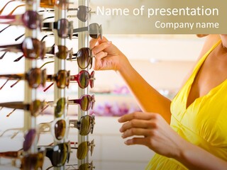 Collection Optician Business PowerPoint Template