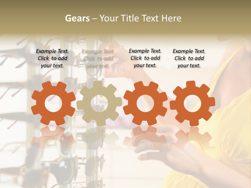 Collection Optician Business PowerPoint Template