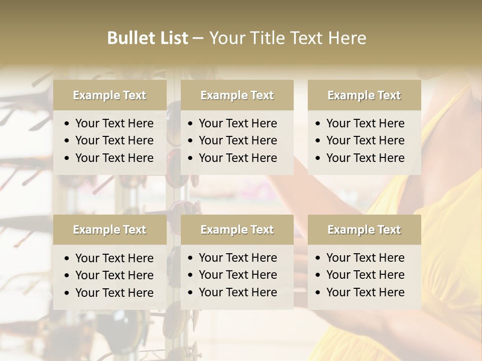 Collection Optician Business PowerPoint Template