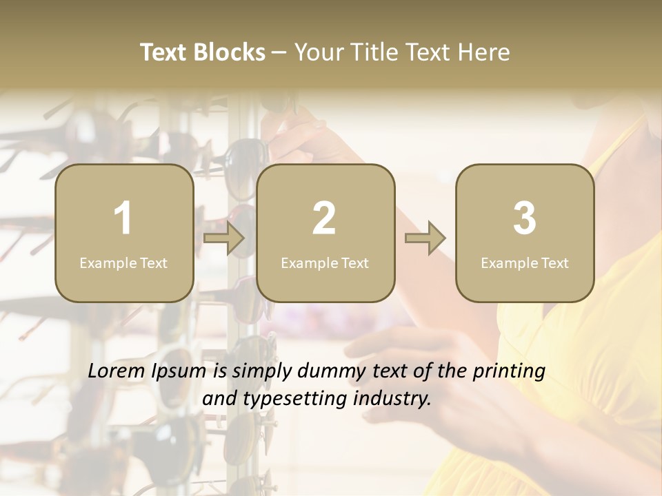 Collection Optician Business PowerPoint Template