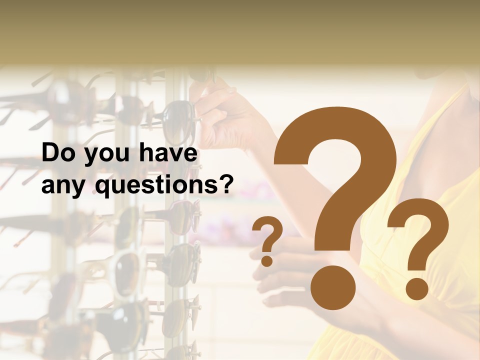 Collection Optician Business PowerPoint Template