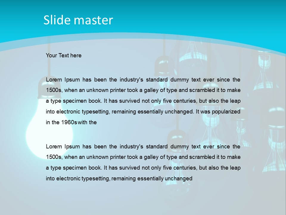 Design Nobody Photography PowerPoint Template