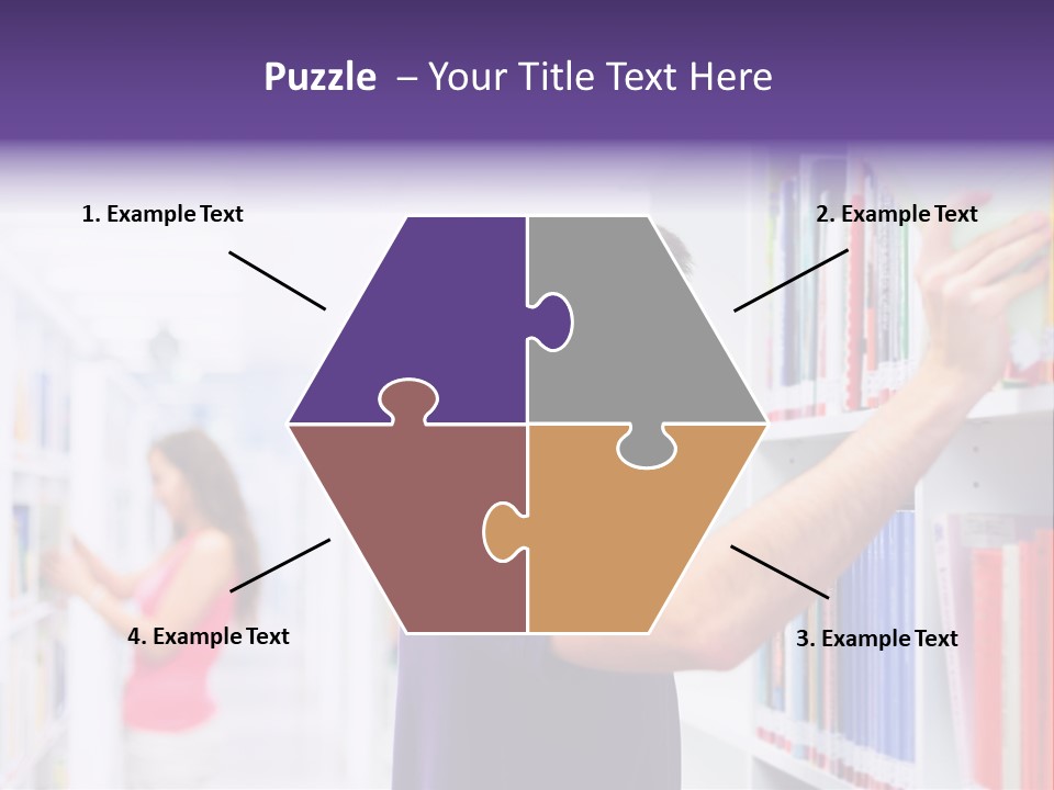 People Learn Row PowerPoint Template