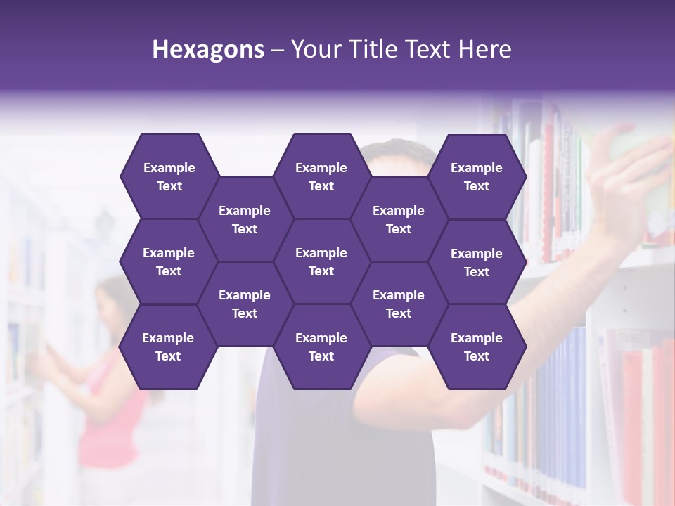 People Learn Row PowerPoint Template