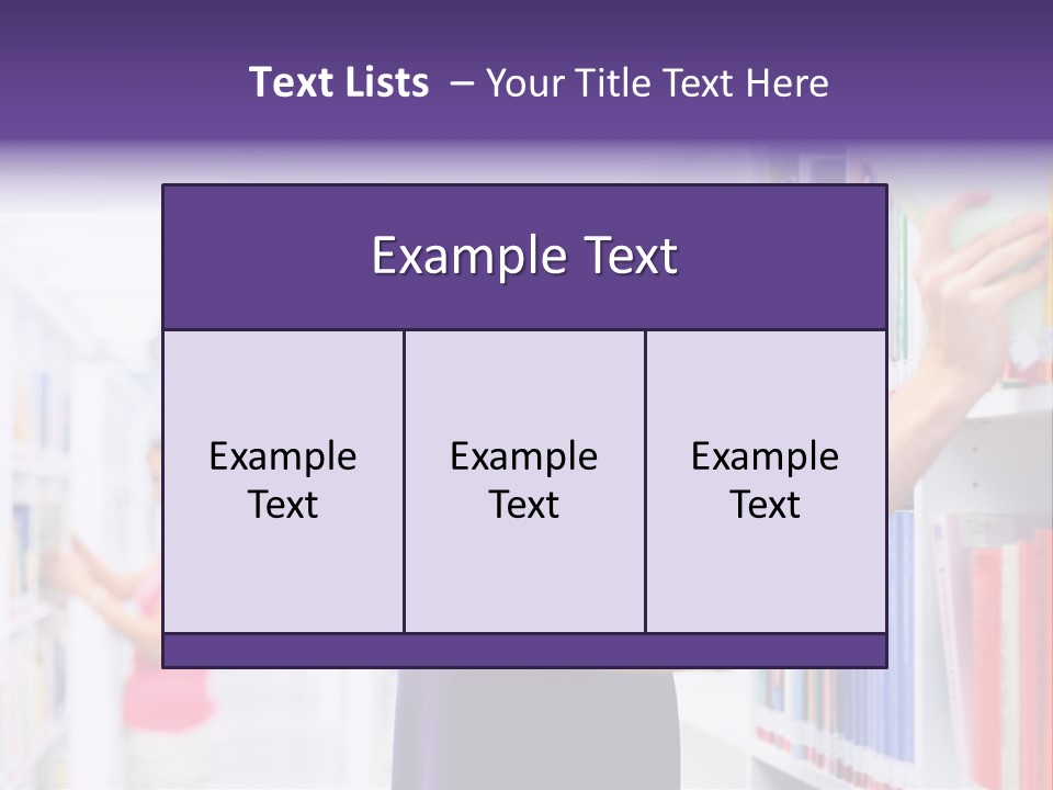 People Learn Row PowerPoint Template