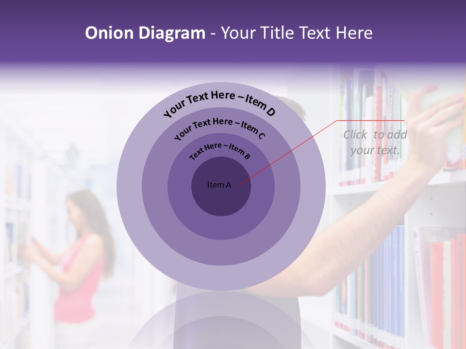 People Learn Row PowerPoint Template