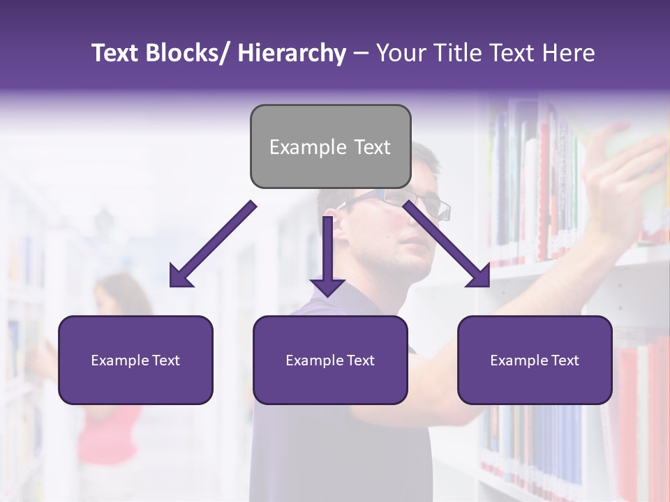 People Learn Row PowerPoint Template