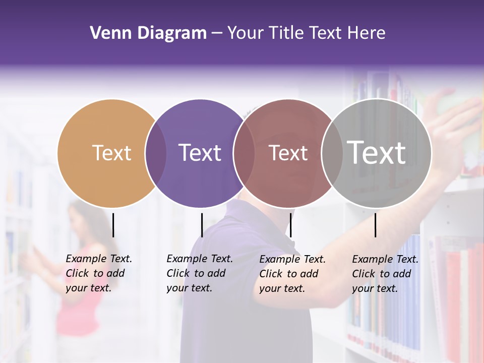 People Learn Row PowerPoint Template