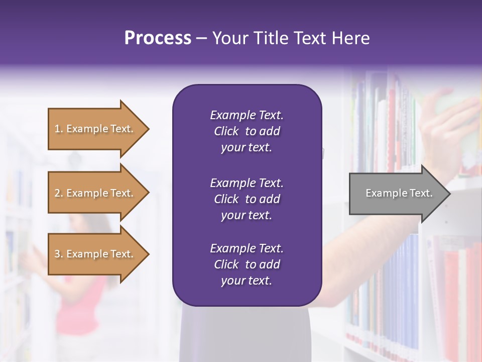 People Learn Row PowerPoint Template