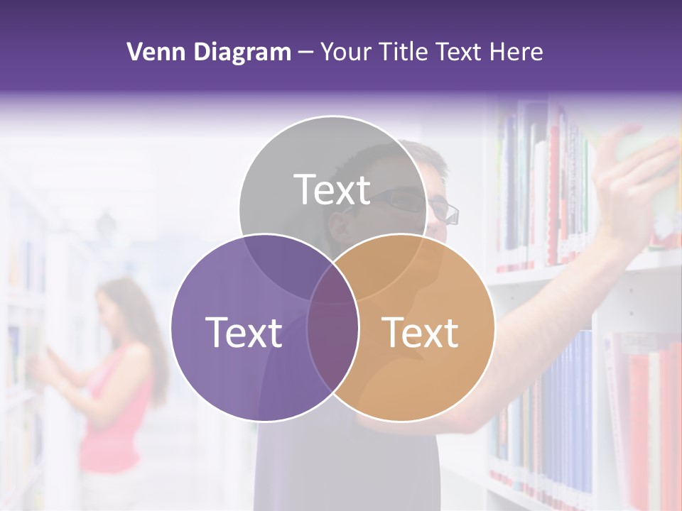 People Learn Row PowerPoint Template