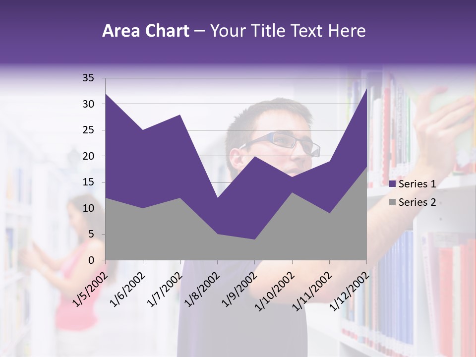 People Learn Row PowerPoint Template
