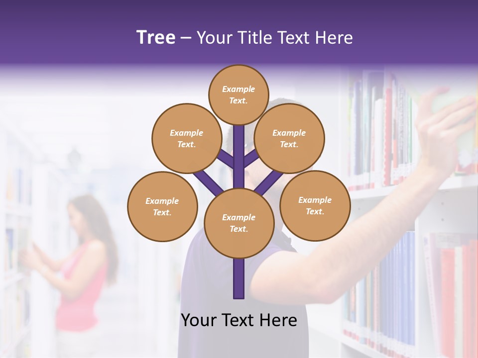 People Learn Row PowerPoint Template