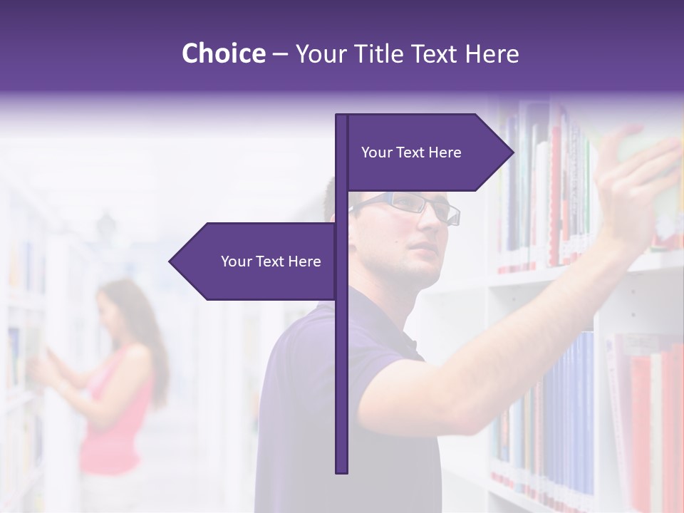 People Learn Row PowerPoint Template