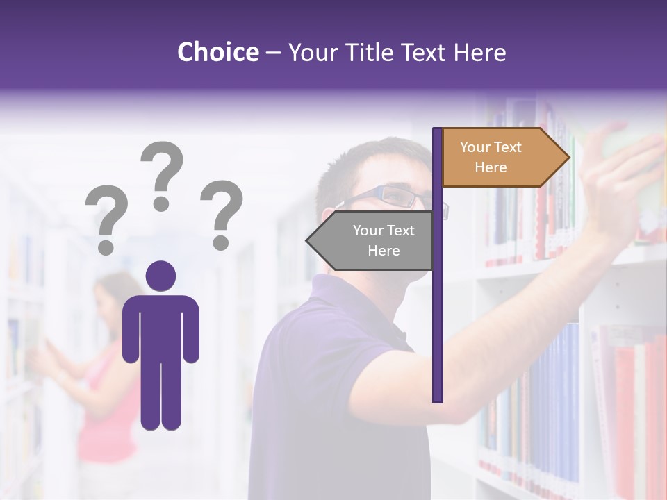 People Learn Row PowerPoint Template