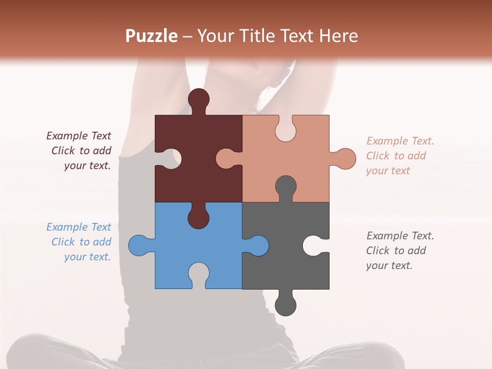 Sit Relaxation Apartment PowerPoint Template