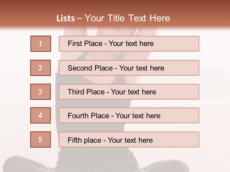 Sit Relaxation Apartment PowerPoint Template